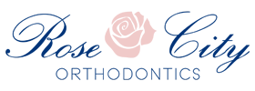 The Rose City Orthodontics website sidebar logo