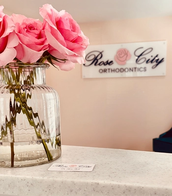 The Rose City Orthodontics front desk